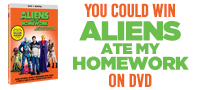 Aliens Ate My Homework DVD contest