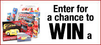 Disney Pixar Cars 3 Prize Pack contest