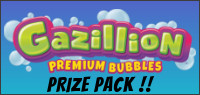 Kids Tribute Gazillion Bubbles Prize Pack