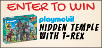 Kids Tribute & PLAYMOBIL HIDDEN TEMPLE WITH T-REX Building Set contest