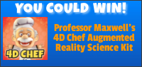 Kids Tribute PROFESSOR MAXWELL'S 4D CHEF contest