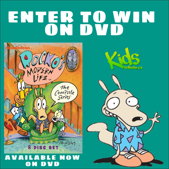Kids Tribute ROCKO’S MODERN LIFE: THE COMPLETE SERIES DVD contest