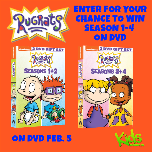Kids Tribute RUGRATS Season 1-4 DVD contest