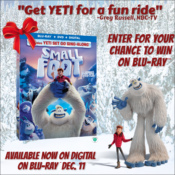 Kids Tribute SMALLFOOT Blu-ray contest