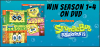 Kids Tribute SPONGEBOB SQUAREPANTS Season 1-4 DVD contest