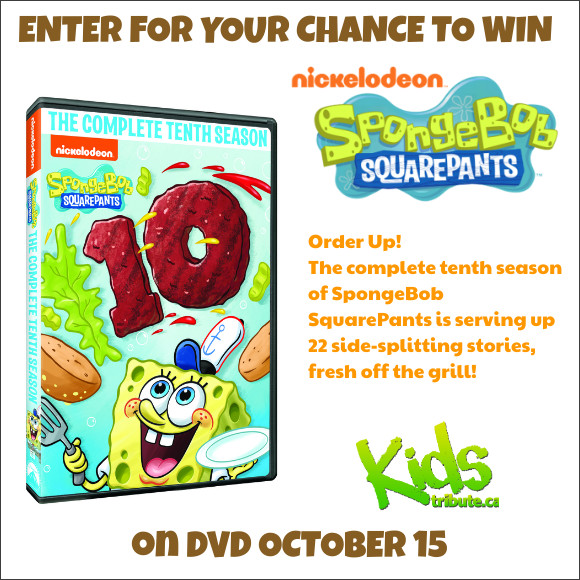 SpongeBob SquarePants complete 10th season on DVD 