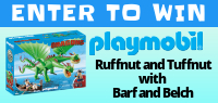 Playmobil Ruffnut and Tuffnut with Barf and Belch set