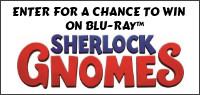 Sherlock Gnomes Blu-ray contest