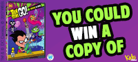 Teen Titans Go! Recess is Over DVD contest