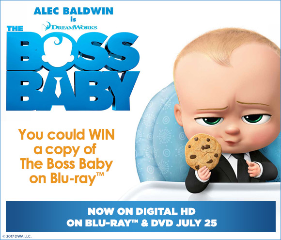 The Boss Baby Blu-ray contest