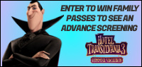 Tribute's Hotel Transylvania 3 Summer Vacation Advance Screening Pass contest