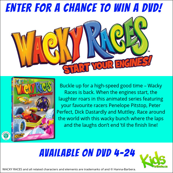 Wacky Races DVD contest