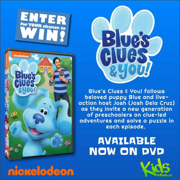 BLUE'S CLUES & YOU! DVD Contest
