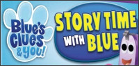 BLUE'S CLUES & YOU! STORY TIME WITH BLUE DVD Contest