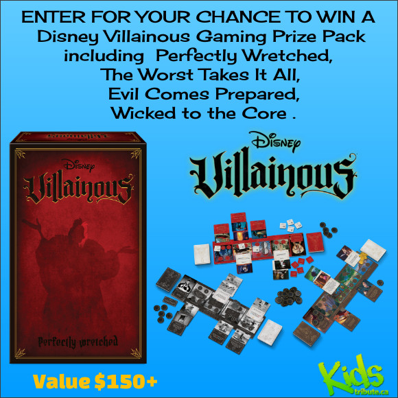 DISNEY VILLAINOUS PERFECTLY WRETCHED Prize Pack Contest