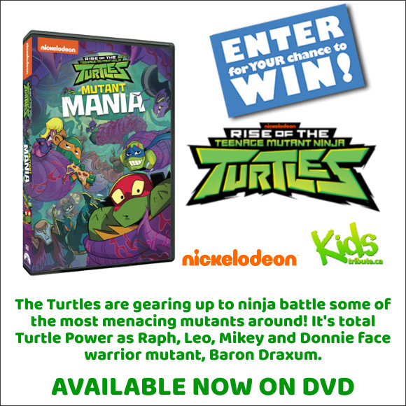 RISE OF THE TEENAGE MUTANT NINJA TURTLES: MUTANT MANIA DVD Contest