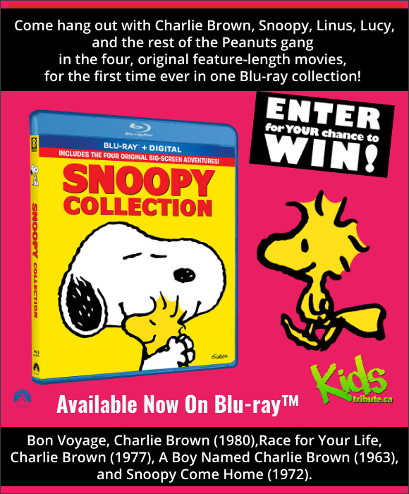 SNOOPY FOUR MOVIE COLLECTION Blu-ray Contest
