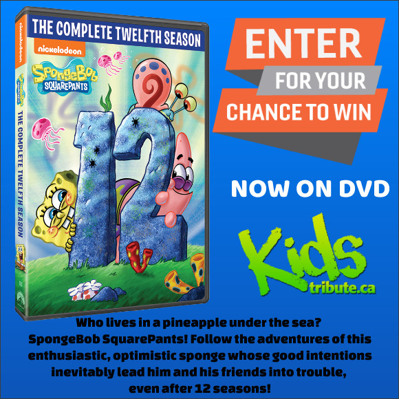 SPONGEBOB SQUAREPANTS: THE COMPLETE TWELFTH SEASON DVD Contest